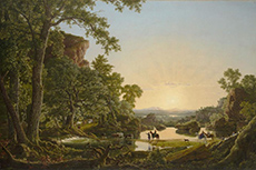 Frederic Edwin Church paintingFraming American Democracy: Radical Roots exhibition at The Wadsworth museum in Hartford Connecticut April 23 to September 27 2026`