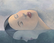 GaHee Park painting in Half-Looking Half-Seen at Perrotin New York April 24 to May 30 2026