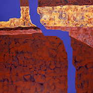 Gloria Schaller painting in Retrospective Exhibition at Bitfactory Gallery in Denver Colorado April 17 to May 9 2026