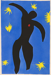 Henri Matisse artwork in Matisse’s Jazz: Rhythms in Color at Art Institute Chicago in Chicago Illinois March 7 to June 1 2026