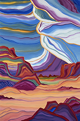 Judy Choate paintings in Visionary Voyage at Wilde Meyer Gallery in Scottsdale Arizona May 1 to 31 2026