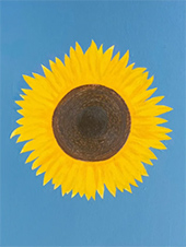 Kazaan Viveiros painting in Reach at Bond Millen Gallery in Richmond Virginia March 5 to April 18 2026