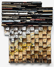  Leonardo Drew handmade paper-pulp works in exhibition at Pace Prints in Chelsea New York March 19 to April 25 2026