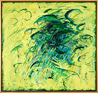 Louisa Chase abstract painting in exhibition The Eighties at Berry Campbell Gallery in Chelsea New York April 23 to May 30 2026