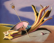 Malcolm M. Roberts painting in Beyond Mysticism The Modern Northwest at Seattle Art Museum in Seattle Washington March 5 to August 2 2026