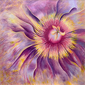 Mary Ahern floral Painting available from the artist who lives on Long Island
