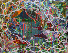 Miki Yokoyama painting in Solo Exhibition at Ashton Gallery in San Diego California March 28 to April 24 2026