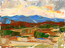 Nathanael Gray painting in solo exhibition at Kay Contemporary Art in Santa Fe New Mexico June 12 to June 25 2026