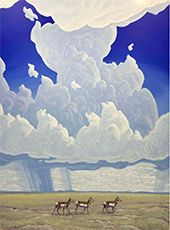 Phil Eff painting available at Manitou Galleries in Santa Fe New Mexico May 2026