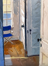 Philip Koch painting in Fresh From the Studio at Somerville Manning Gallery in Greenville Delaware March 13 to April 11 2026