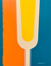 Rich Chamberlain painting in Alter Ego at Next Gallery in Denver Colorado April 17 to May 3 2026