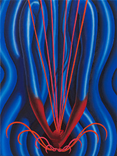 Sascha Braunig painting in Cauldron at Magenta Plains in New York March 12 to April 25 2026