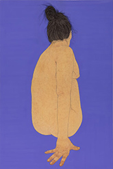Seung Ah Paik painting in Suspended Landscapes at Bortolami Gallery in Tribeca New York City April 24 to May 30 2026
