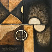 Silvia PintoSouza painting in Poetics of the Mundane at Archway Gallery in Houston Texas May 2 to June 4 2026