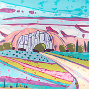 Tamara Hastie painting in A Clear View at Bonner David Gallery in Scottsdale Arizona May 7 to 29 2026