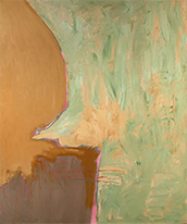 Ann Purcell abstract painting in exhibition The Seventies at Berry Campbell Gallery in Chelsea New York June 4 to July 10 2026