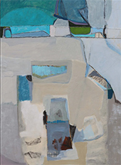 Ben Strawn painting in Fragmented Realities at Walker Fine Art in Denver Colorado June 12 to August 22 2026
