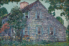 Childe Hassam painting in In A New Light: American Impressionism 1870 – 1940 at Asheville Art Museum in Asheville North Carolina February 7 to June 29 2026