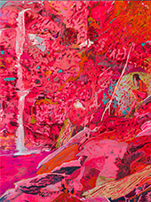 John Paul Kesling painting in Nashville Hot Summer: Edition 4 at Red Arrow Gallery in Nashville Tennessee July 18 to August 22 2026