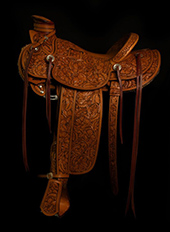 John Willemsma saddle in Traditional Cowboy Arts Association Exhibition and Sale at National Cowboy & Western Heritage Museum in Oklahoma City Oklahoma September 25 to 26, 2026 2026