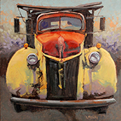 Lisette McClung painting in Road Trips exhibition at Archway Gallery in Houston Texas August 1 to September 30 2026