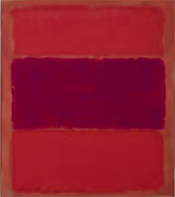 Mark Rothko painting in The Expanding Field: MOCA's Collection from the 1940s to 1970s at MOCA Contemporary Museum of Contemporary Art in Los Angeles April 18 to September 20 2026