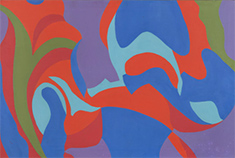 Tony Bechara painting in Tony Bechara: An Artist of Many Worlds at Parrish Art Museum in Water Mill New York June 27 to November 1 2026