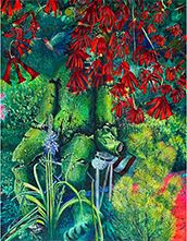 Vivian Liddell painting in Beyond the Map - Where imagination becomes a form of navigation at Marcia Wood Gallery in Atlanta Georgia July 31 - August 29 2026