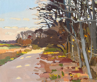 Casimir Rutkowski painting in Paintings of the East End at Slattery Gallery in Southampton New York September 3 to October 19 2026