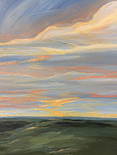 Dianna Bartel landscape painting available from Prairiebrooke Arts in Overland Park Kansas October 2026