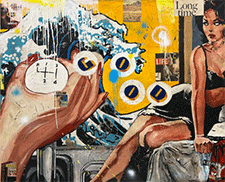 Greg Miller artwork in What's Goin' On at William Turner Gallery in Santa Monica California September 12 to November 7 2026