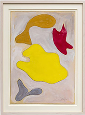 Hans Arp painting in Heads or Tails at Hauser & Wirth in Chelsea New York September 10 to October 17 2026