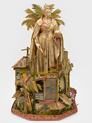 Hew Locke painting in The Wanderers at PPOW gallery in Tribeca New York Sept 9 to October 24 2026
