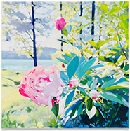 Isca Greenfield-Sanders painting in The Language of Flowers at Miles McEnery Gallery in Chelsea New York Sept 10 to October 31 2026