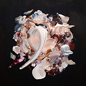Janna Watson painting in What Falls from the Sky at Laura Rathe Fine Art in Houston Texas October 22 to November 14 2026