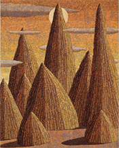 Jonathan Ryan painting in The Hour of the Pearl at Megan Mulrooney gallery in Los Angeles September 12 to October 24 2026