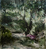 Mya Kerner painting in In the Light of Endings at Dirkse/Prim Gallery in Seattle Washington October 2 to 31 2026