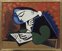 Picasso painting in Picasso-Klee-Matisse: Masterpieces from the Museum Berggruen at Perez Art Museum Miami in Miami Florida October 29 to February 28 2027