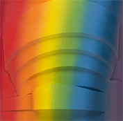 Richard Hamiltion painting in Guggenheim Pop: 1960 to Now in New York City June 5 to January 10 2027