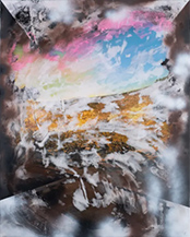 Rush Baker IV painting in The Structure of Ruins at Johnson Lowe Gallery in Atlanta Georgia September 30 to December 19 2026