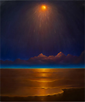 Sarah Lee painting in Deeper at albertz benda gallery in Chelsea New York Sept 10 to October 10 2026
